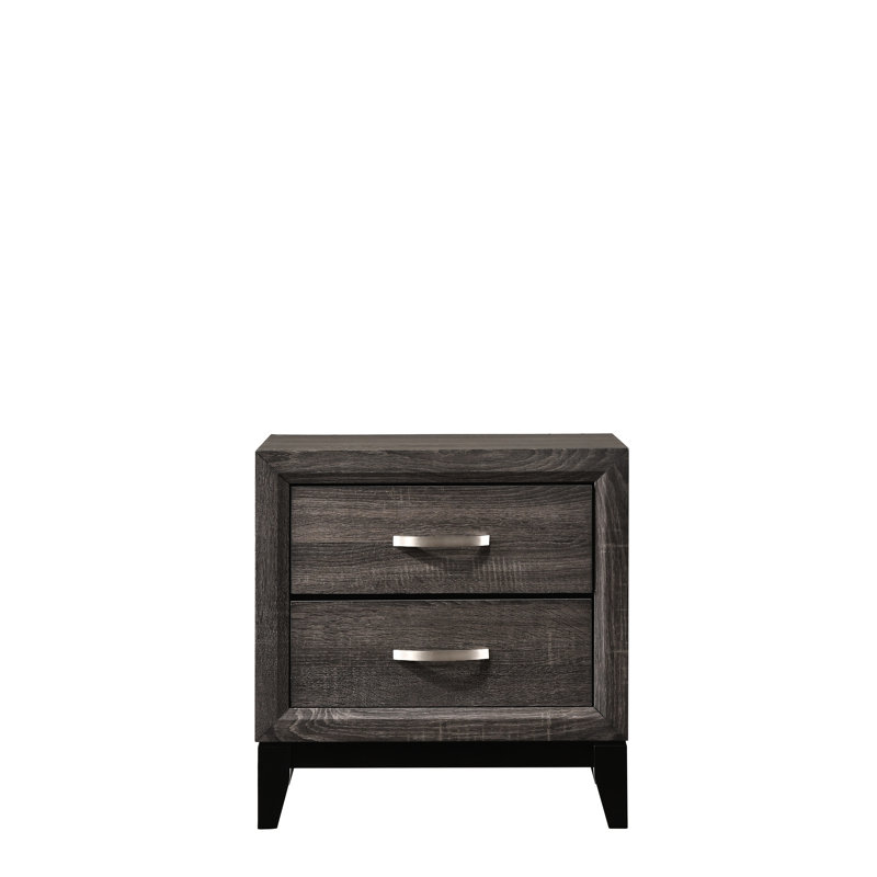 2 Table de chevet blanche - Élégante et fonctionnelle pour le salon moderne, White