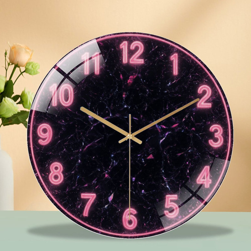 Horloge murale 12 po