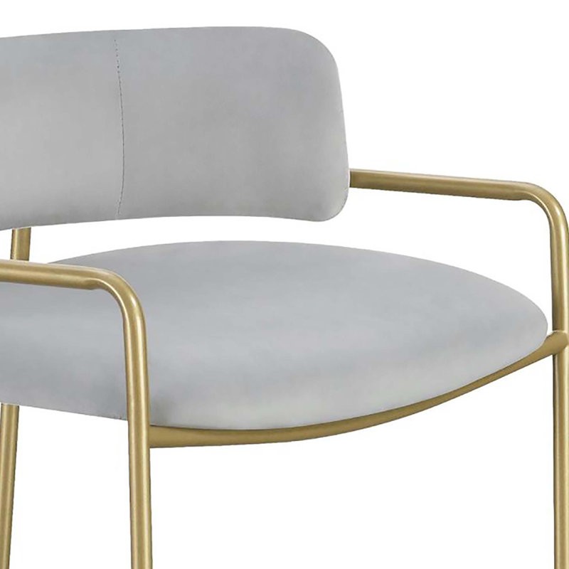 Low Back Upholstered Stool