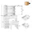 Soumare Dressing Table with Mirror