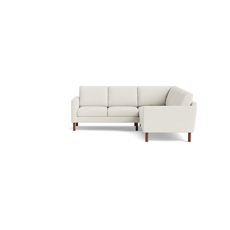 Laguna Sectional, Right Hand Facing, Performance Weave - Snow