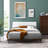 Luella Queen Upholstered Fabric Platform Bed-861454643