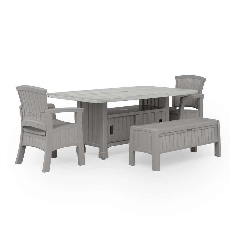 Suncast® Elements® 6-Person Dining Table
