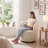Hadriel Boucle Swivel Barrel Chair-1251603728