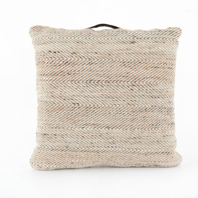Edan Wool Square Pillow Cover & Insert