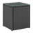 Wicker Patio Square Side Table