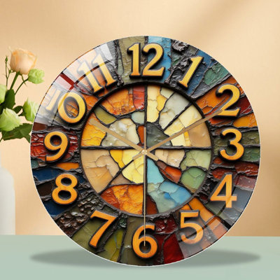 Horloge murale 12 po