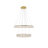 Steveson 2-Light Crystal Oval LED Chandelier-1593300677-1483814331