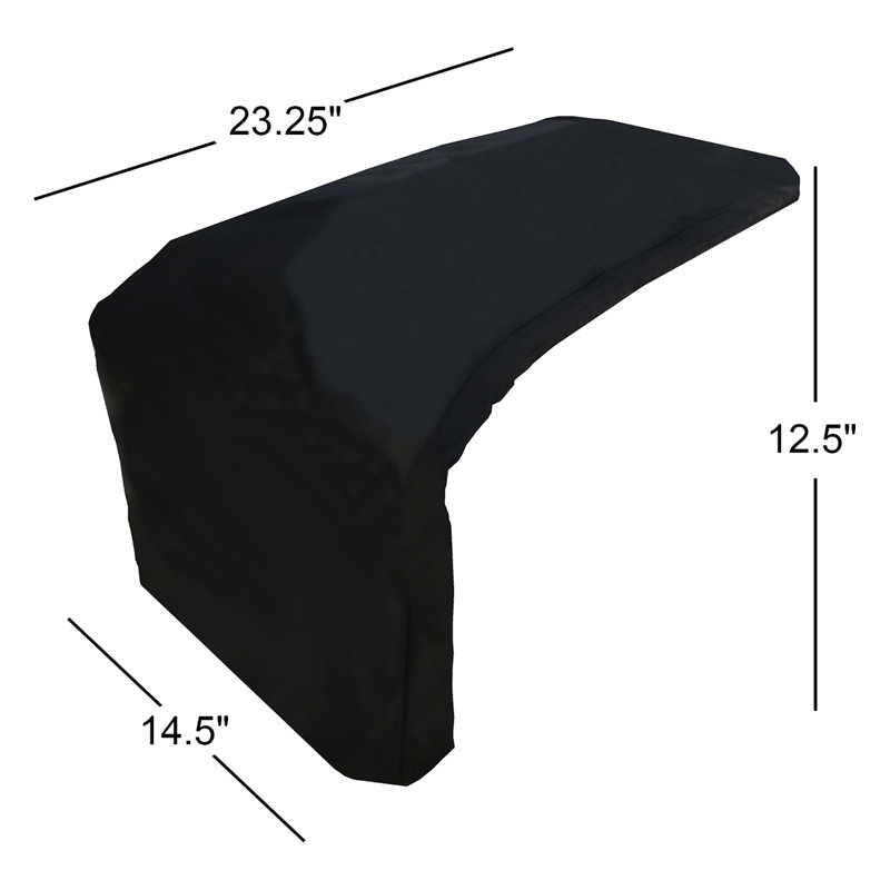 Side Burner Cover, 12.5" H x 23.25" W x 14.5" D