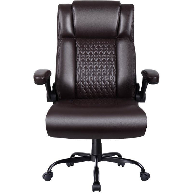 Fauteuil de direction Big and Tall, Brun