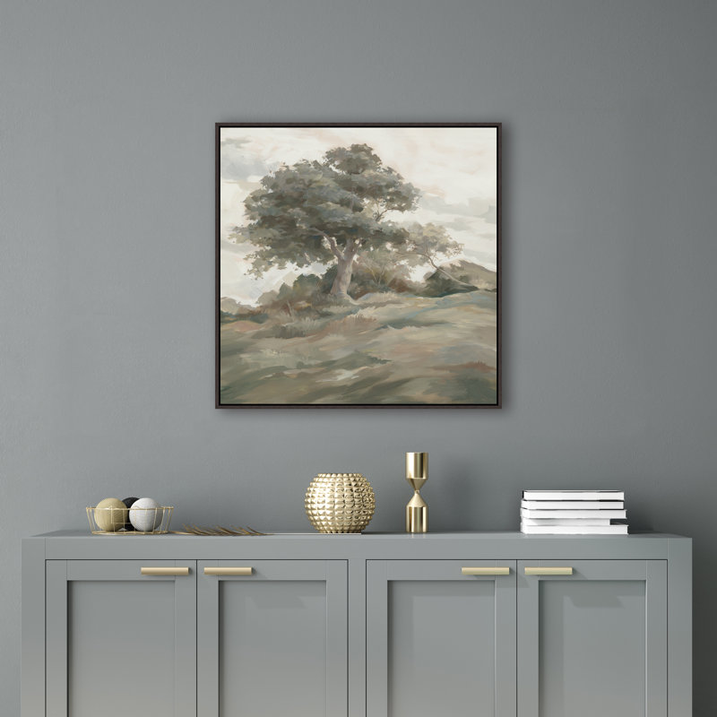 Beauty Surrounds Print by Richard Ryder, 25.75" H x 25.75" W, Image Brush Gel