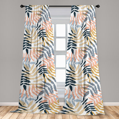 Loyde Semi Sheer Curtain Pair