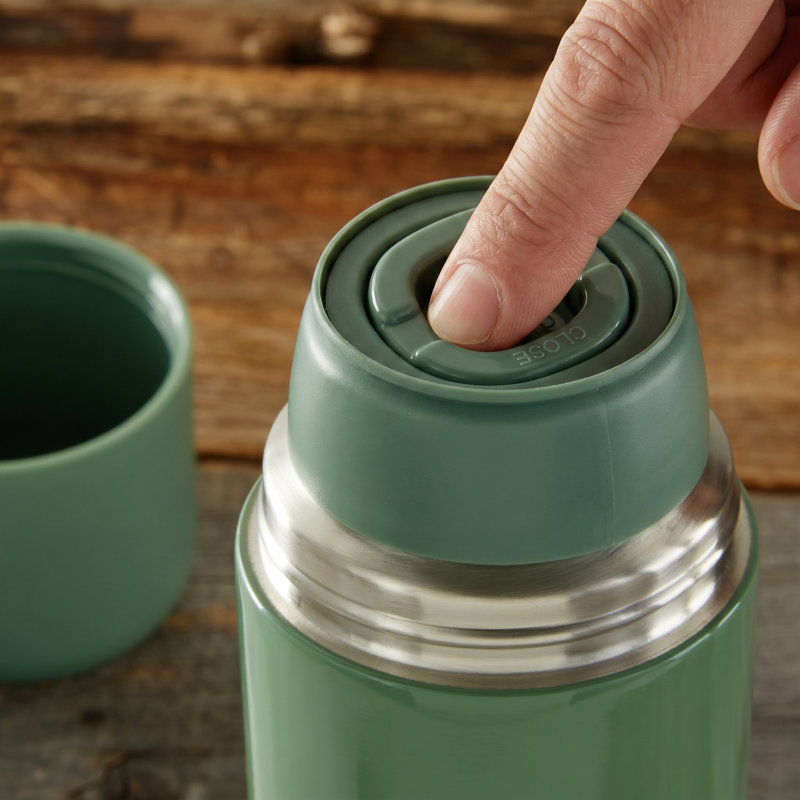 BergHOFF Leo Balance Thermal Flask 16.9oz, Green
