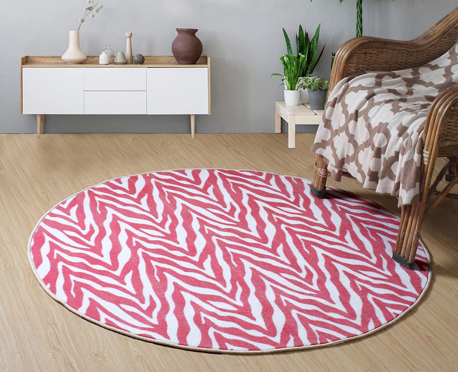 Dakota Fields Bacquet Animal Print Machine Made Tufted Nylon Area Rug ...