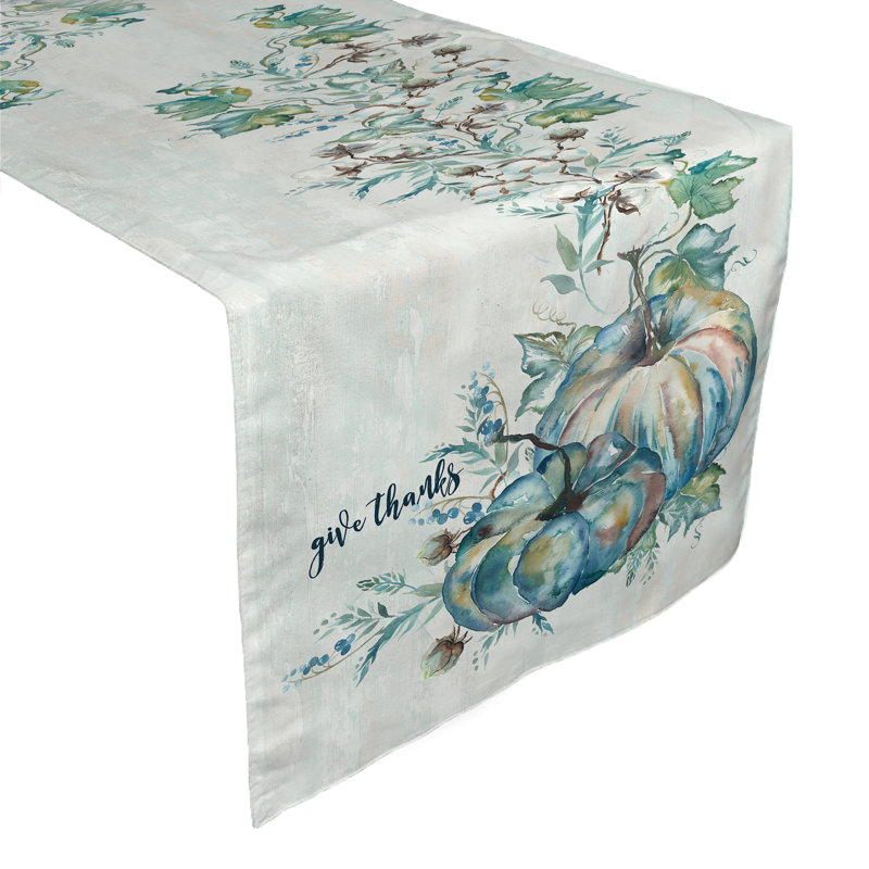 Cool Autumn Table Runner, 72" L x 13" W