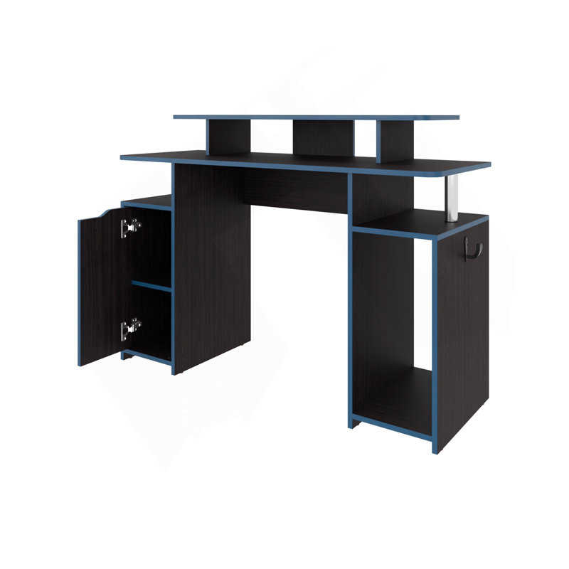 Bureau de jeu Lol Minimalist Accents bleus