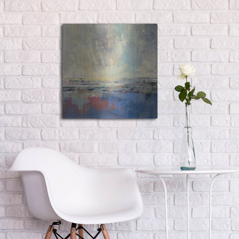 Luxe Coastal Art «Coastal View I» par Silvia Vassilev «Coastal View I» par Silvia Vassileva, H 24 po x l 24 po