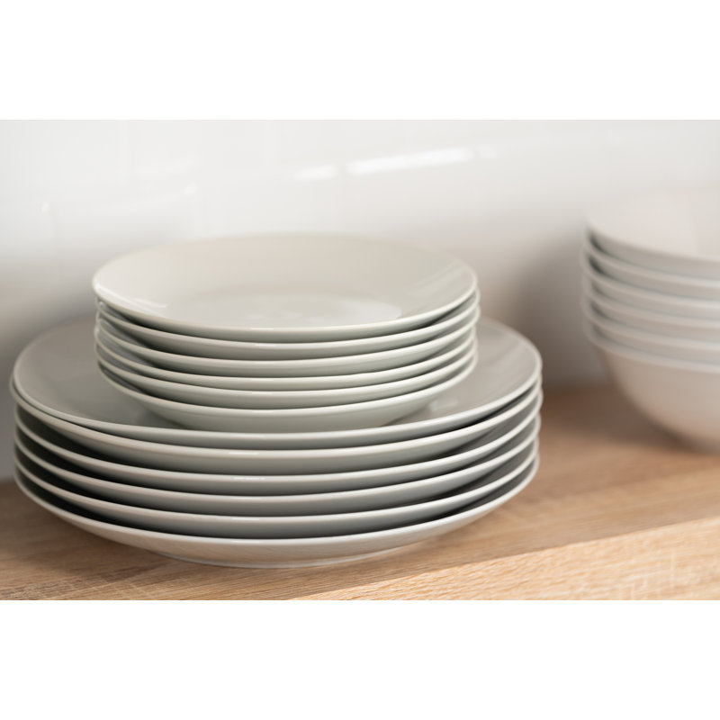 Ensemble de 6 assiettes coupées Jaion, 10,5 po
