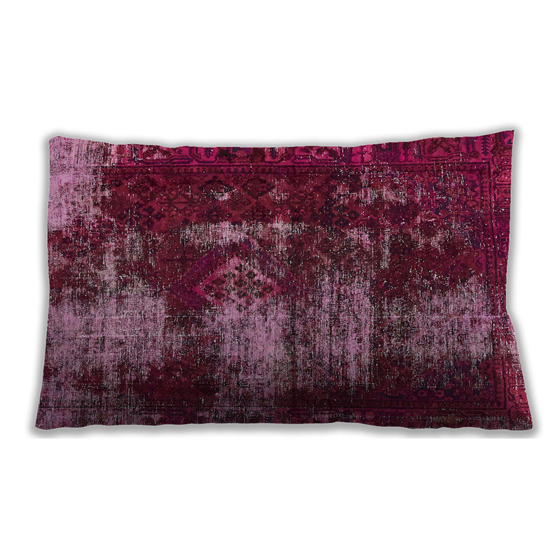 Coussin Abstract 5635, Microsuède