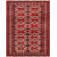 Vintage One-of-a-Kind Rectangle 3'11" x 5'4" Hand Knotted Area Rug