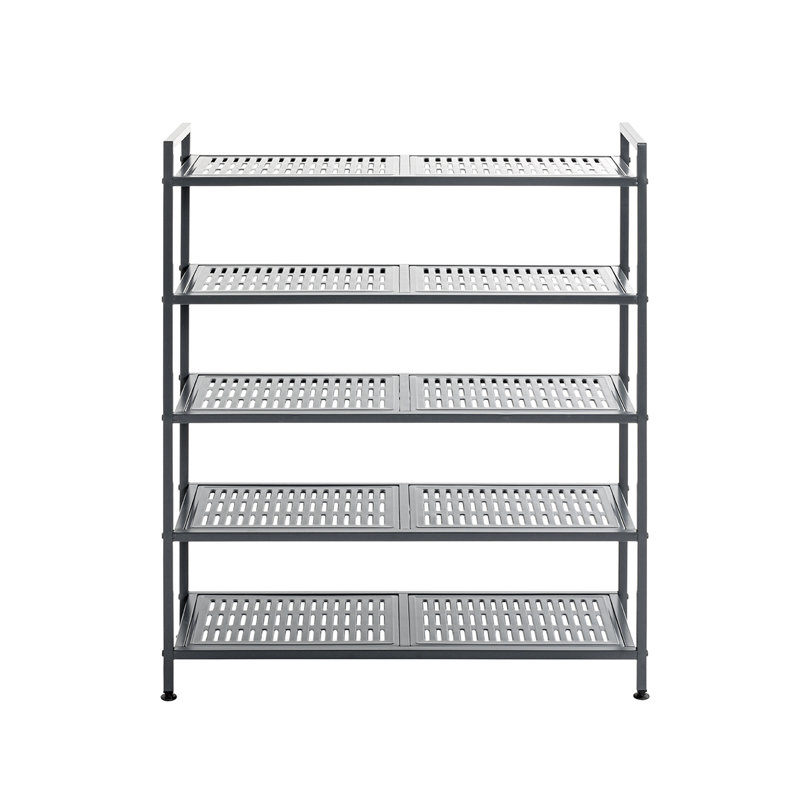 Shoe Rack anthracite, 73 x 90 x 25 cm