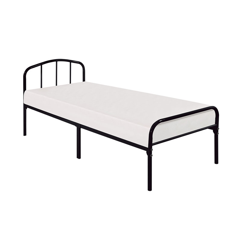 MILTON BED FRAME, White, Single (3')