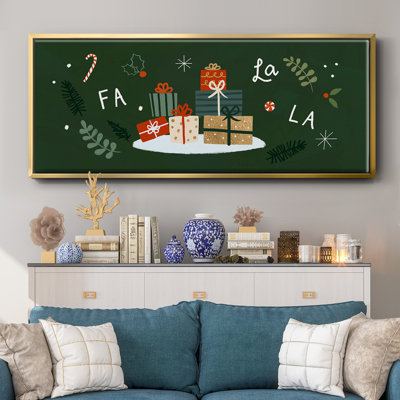«Little St. Nick Collection», toile encadrée