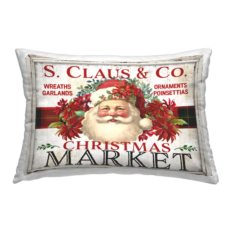 Coussin décoratif Holiday Holiday Market Market par Creatif Belle