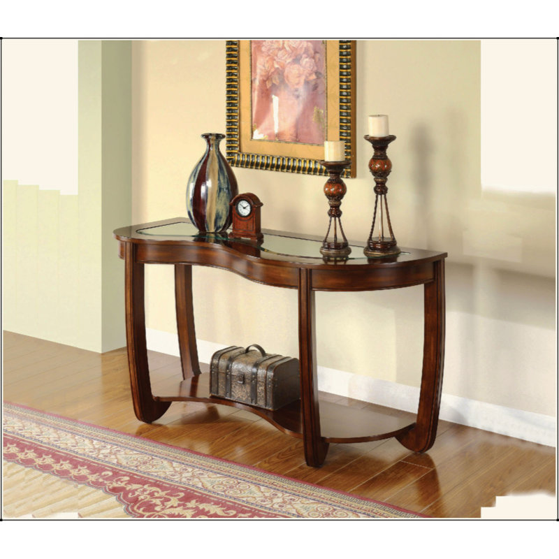 Meuble de salon cerisier foncé 1pc