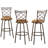 Lamoille Swivel Upholstered Adjustable Height Counter Stool with Metal Frame-798188683-761685687