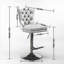 Tabourets de bar pivotants en velours Anley-115169309