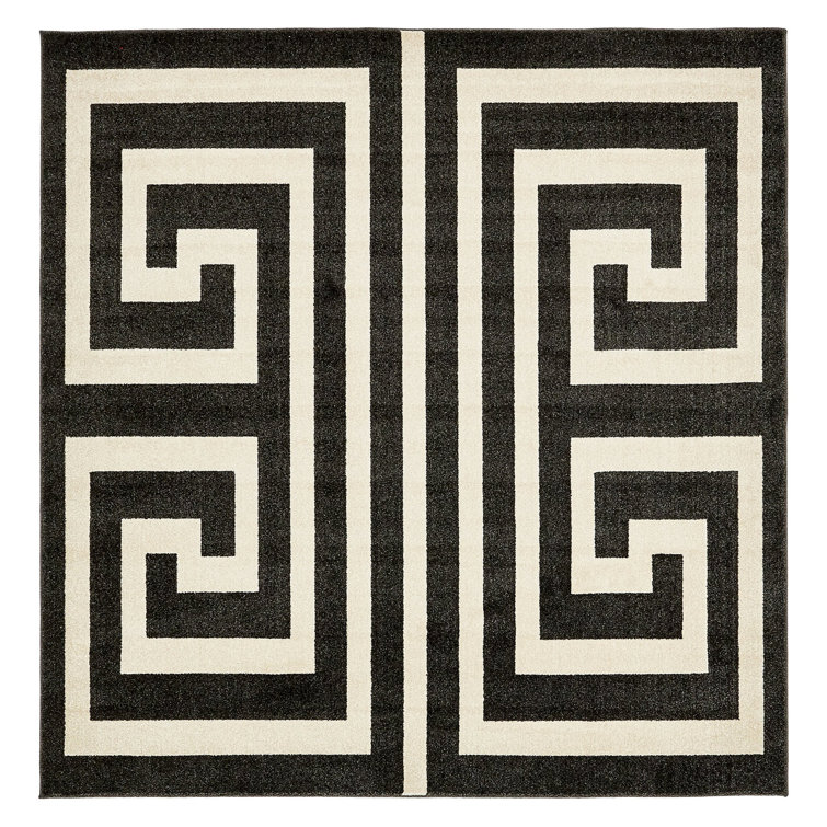 Barreto Performance Black/Beige Rug