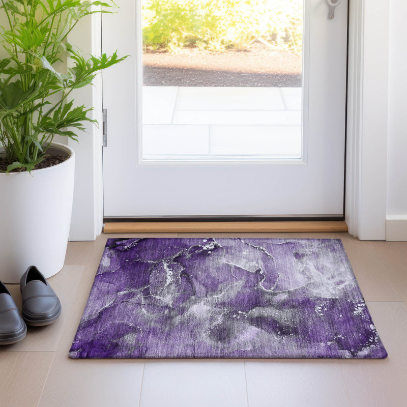 Tapis intérieur / extérieur Kianalee , Rectangle 1 pi 8 po x 2 pi 6 po