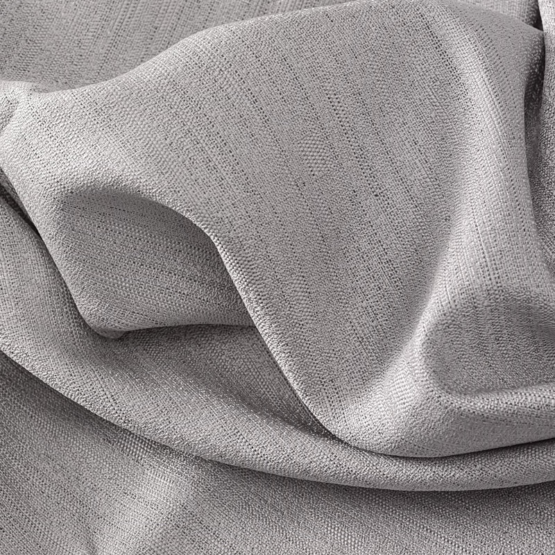 Jaronda Premium Curtains w/ an Elegant Soft Sheen Fabric, Room Darkening & Lined Single Curtain Panel, Ash, 54" W x 84" L