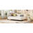 L-Shaped Linen Daybed, With Solid Wood Legs-1246244416-1246244423