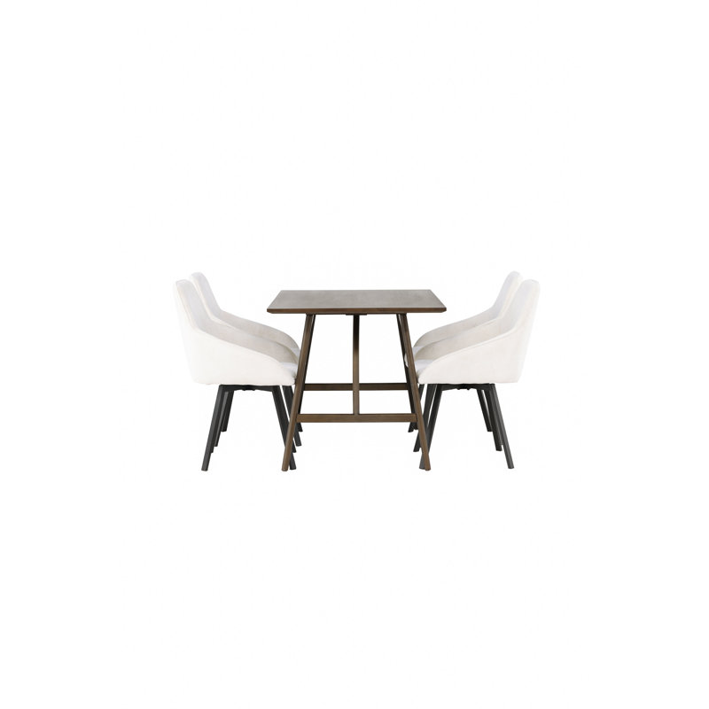 Quezada 4 - Person Dining Set