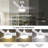 42 Inch Indoor White Ceiling Fan With Led Light