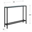 Console étroite et longue avec plateau en miroir Lathem-1252914959-1252914956