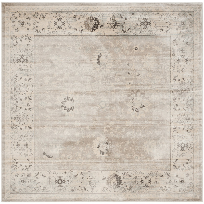 Metzler Performance Oriental Rug, Square 6'7"
