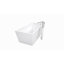 Sara 59'' x 32'' Soaking Acrylic Bathtub-40171065