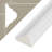 Wall Molding Kit, Ready to Assemble Wainscoting Accent Panel ,Polystyrene Wainscoting Panels for Interior Wall Moulding Decor Accent Wall Molding