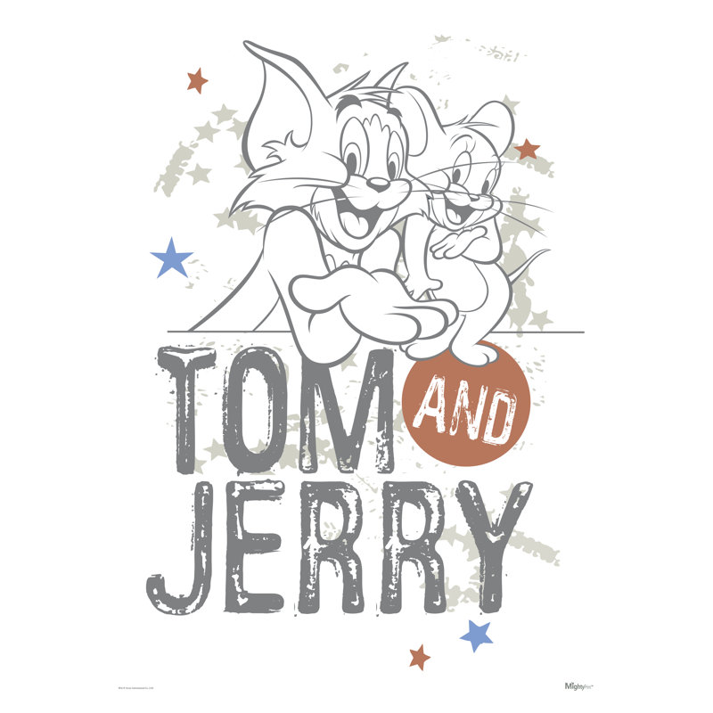 Décoration murale Tom and Jerry MightyPrint