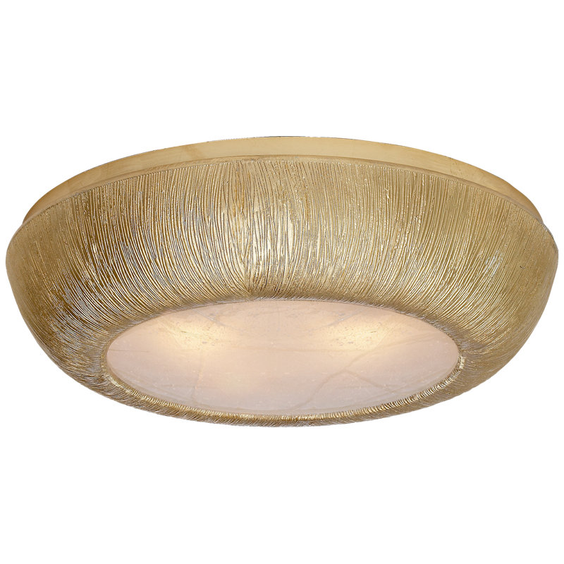 Utopia 3 - Light Flush Mount, Gold