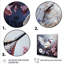 Humminbirds floral Whimsical Whisper 1 II - Hummingbird, reproduction d'art sur toile-678094998-678094995