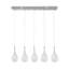 Luminaire suspendu pour îlot de cuisine 5 lumières Eathyn