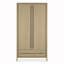 Boutell 2 Door Solid + Manufactured Wood Wardrobe
