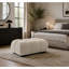  Repose-pieds capitonné Maren, beige-154171594