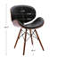 Chaise d'appoint l 20,47 po Keyondre