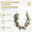 16cm Faux Garland