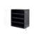 Shoe Storage With Led Color Changing Feature - 4 Tier Stackable Wooden Box Glass Door For Sneakers Quality Bin & Display Case-815067182